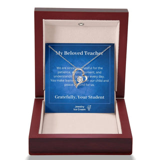 Gift for Teacher - You make learning a joy for our child and peace of mind for us