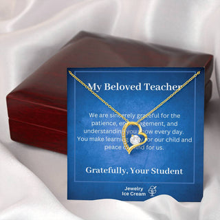 Gift for Teacher - You make learning a joy for our child and peace of mind for us