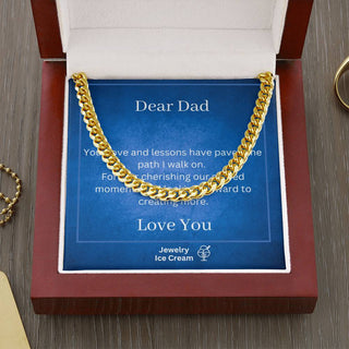 Gift for Dad - Your love and lessons have paved the path I walk on.