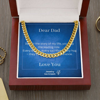 Gift for Dad - Dad, in the story of my life, you play the leading role.