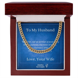 Gift for Husband - Together, we've written a love story that outshines the best of tales