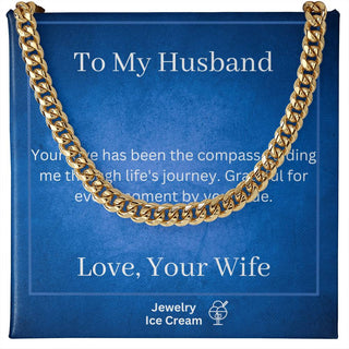 Gift for Husband - Your love has been the compass guiding me through life's journey