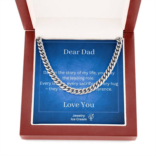 Gift for Dad - Dad, in the story of my life, you play the leading role.