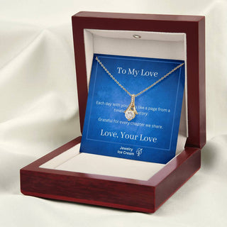 Gift for Love - Each day with you feels like a page from a timeless love story