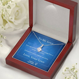 Gift for Love - Each day with you feels like a page from a timeless love story