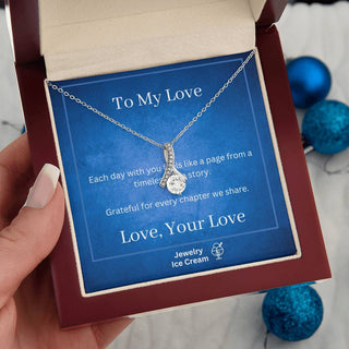 Gift for Love - Each day with you feels like a page from a timeless love story