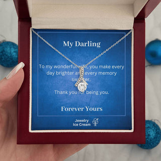 Gift for Wife - You make every day brighter and every memory sweeter