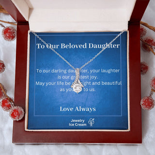 Gift for Daughter - May your life be as bright and beautiful as you are to us