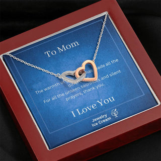 Gift for Mom - For all the unseen sacrifices and silent prayers, thank you