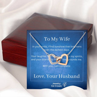 Gift for Wife - With you, I am complete